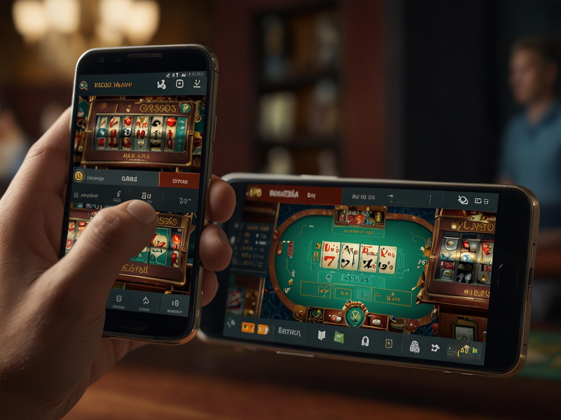 Mobile app banner