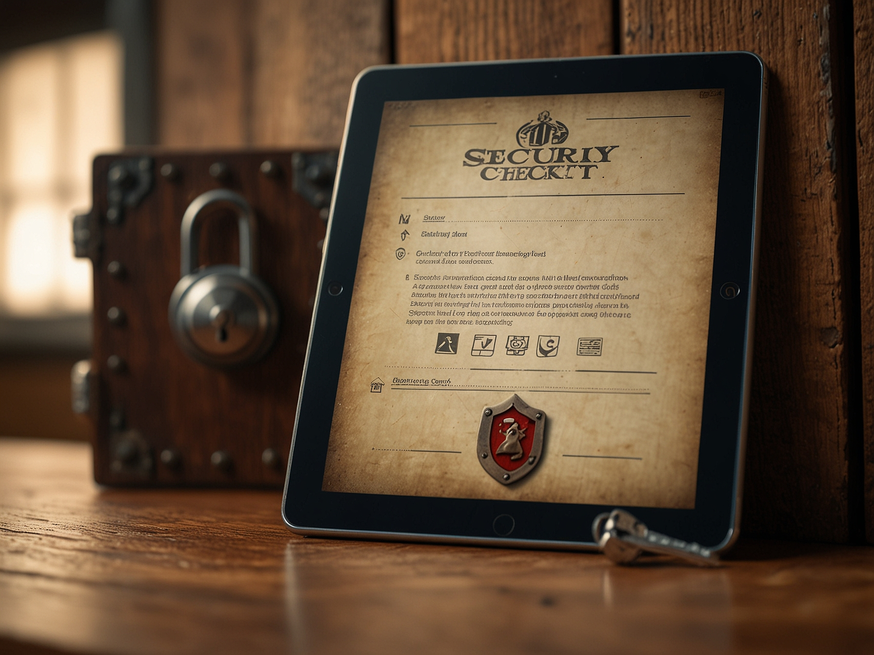 Account security banner