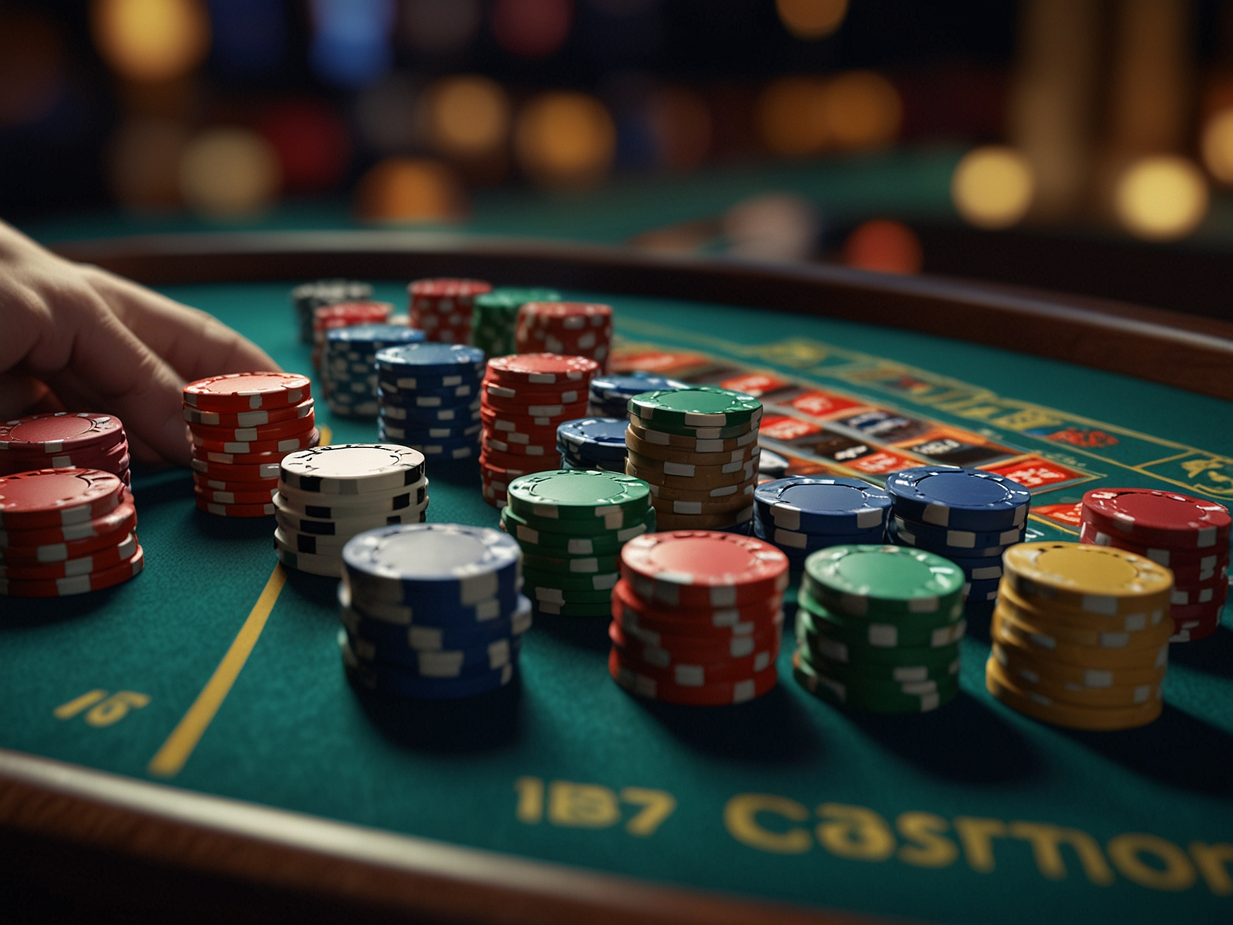 Selection of casino games at Elon Casino