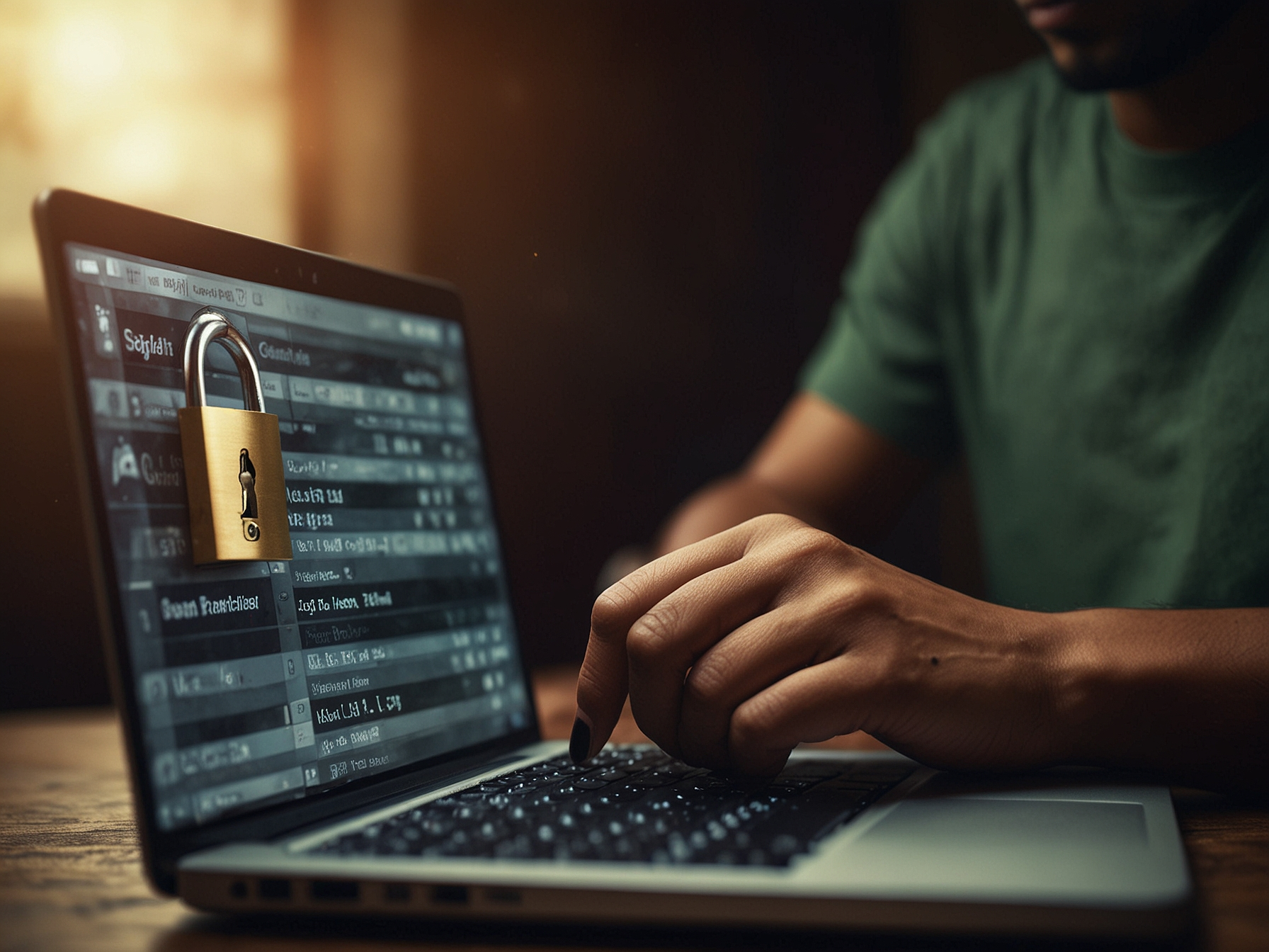 User logging in securely to Elon Casino