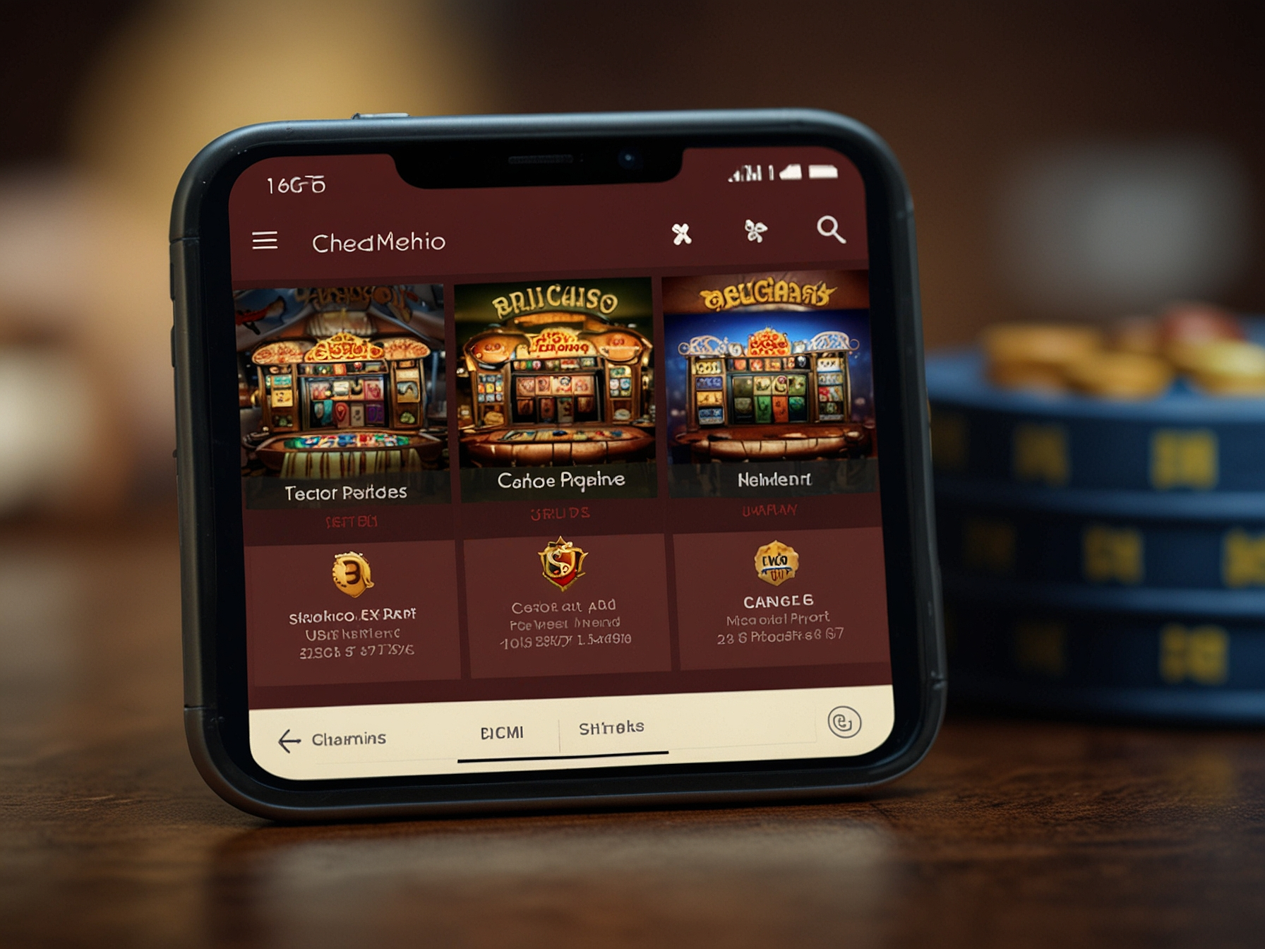 Mobile responsive Elon Casino website